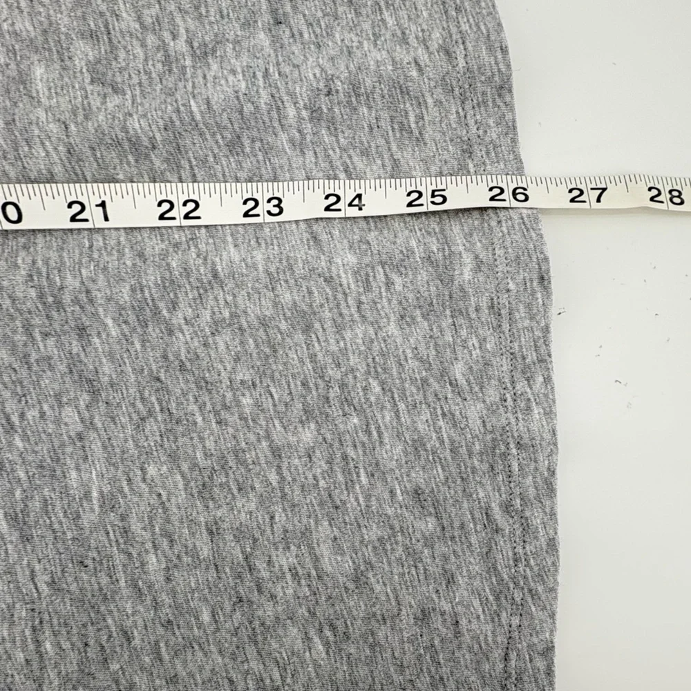 Eileen Fisher sz 2X Dark Pearl Gray Organic Cotton Elbow-Sleeve T-Shirt Dark New - Picture 9 of 12